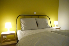 De eerste slaapkamer